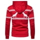 thumbnail image 3 of Sudadera con capucha y cremallera con capucha y estampado de cervatillo de Navidad para hombre Fridja fhghd3497, 3 of 3