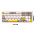 thumbnail image 3 of K3 MAX Gaming Keyboard 100 Keys Gamer Keypad para PC Gamer (Cheese Red Shaft), 3 of 8