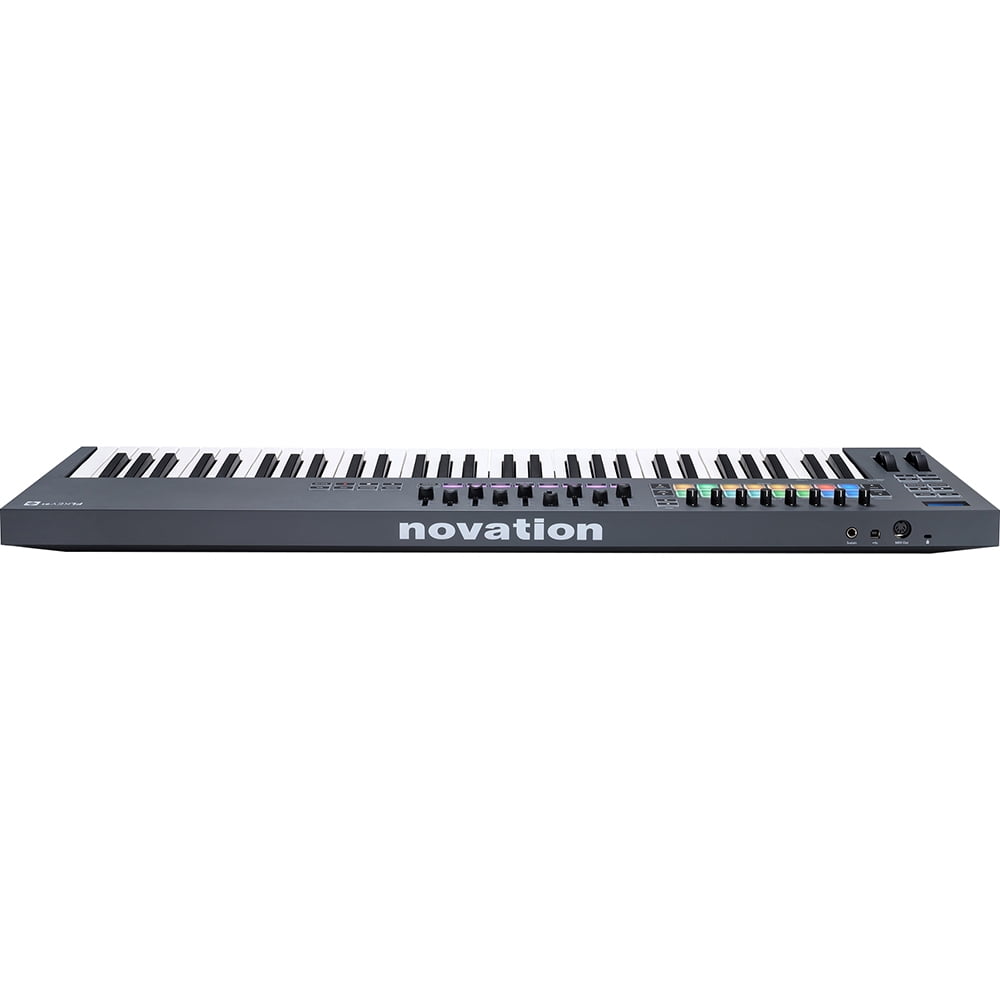 Novation AMS-FLKEY-61 FLkey 61 USB MIDI Keyboard Controller Bundle with 2 YR CPS Enhanced Protection Pack