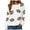 White, variant on Towmus Football Sweatshirt For Women Rugby Graphic Print Sunday Casual Long Sleeve Crewneck Fall Pullover