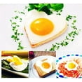thumbnail image 4 of Egg Molds Egg Shaper Egg Ring Pancake Maker with Handle-6PCS, 4 of 4
