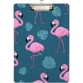 thumbnail image 2 of Coolnut Flamingo Clipboard, Acrylic Standard A4 Letter Size Clip Board with Low Profile Clip for Office, Classroom, Doctor, Nurse and Teacher, 12.5"x9", 2 of 7