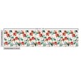 thumbnail image 3 of Ambesonne Floral Fabric by the Yard Upholstery, Retro Botany Exotic Leaves, 10 Yards, Pale Rust Seafoam Emerald, 3 of 5