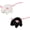White+Black-1 PC, variant on Mouse Catnip Toy, Cute Plush Cat Toy, Interactive Cat Toys for All Breeds, Non-Electric Kitten Toy for Solo & Interactive Play, Enrichment Toys for Indoor Cats (Black-1 PC)