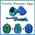 thumbnail image 4 of 3D Dragon Eggs with Dragon Inside, 3D Printed Dragon Egg, 3D Printed Animals, Mystery Dragon Egg, Articulated Crystal Dragon Fidget Toy for Birthday, Valentine'S Day for Him, Boys, Teens, Red, 4 of 8
