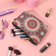 thumbnail image 3 of ZHAOCHENG 18*13.5*22cm, Bolsa de Maquillaje, Bolsa de Maquillaje Pequeña para Mujer de 4 Piezas, Estuche para Lápices con Bolsa de Cosméticos con Cremallera, Bolsas de Maquillaje de Lona Impresas y Bo, 3 of 5