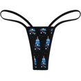 thumbnail image 2 of LAICAIW Women's Low Rise Micro Back G-string Thong Panty Underwear, 2 of 3