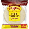 thumbnail image 3 of (4 pack) Old El Paso Restaurant Style Grande Flour Tortillas, Meal Prep, 6 Count, 21.5 oz, 3 of 15