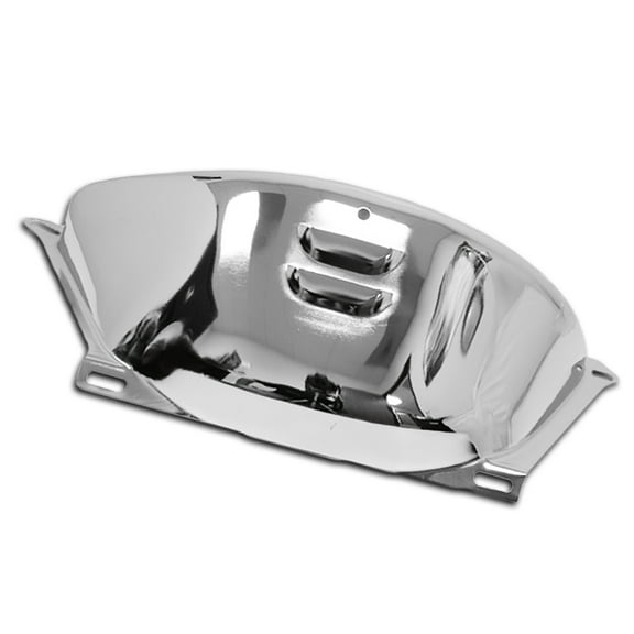 Cobra-Tek Fits Chevy GM Turbo Th-350 Th-400 Engine Zinc Steel Flywheel Flexplate Cover (Chrome)