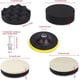 thumbnail image 4 of Kit de esponja para pulir, almohadilla para pulir con adaptador de taladro, disco para pulir de 125 mm/5", almohadilla para pulir compuesta para automóviles, pulidores y enceradores Zhivalor WLJ-3355, 4 of 4