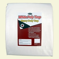 Sigman 5' x 7' White Heavy Duty Tarp