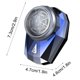 thumbnail image 3 of Xihbxyly Ofertas de iluminación Afeitadora recargable con puerto USB, miniafeitadora portátil para rostro, máquina de afeitar pequeña para hombres, en seco y húmedo, 3 of 6