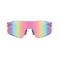 thumbnail image 2 of Oversized Shield Cycling Sunglasses - Lightweight Polarized Sports Eyewear with UV Protection for Running Driving Outdoor Activities, 2 of 2