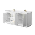 thumbnail image 2 of Wyndham Collection Wcf414172d-Vca-Unsmxx Strada 72" Free Standing Double Basin Vanity Set, 2 of 7