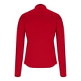 thumbnail image 5 of Luvrsol Women's UPF 50+ Long Sleeve Thumbhole Jacket Soft Half-Zip Yoga Blouse, 5 of 7