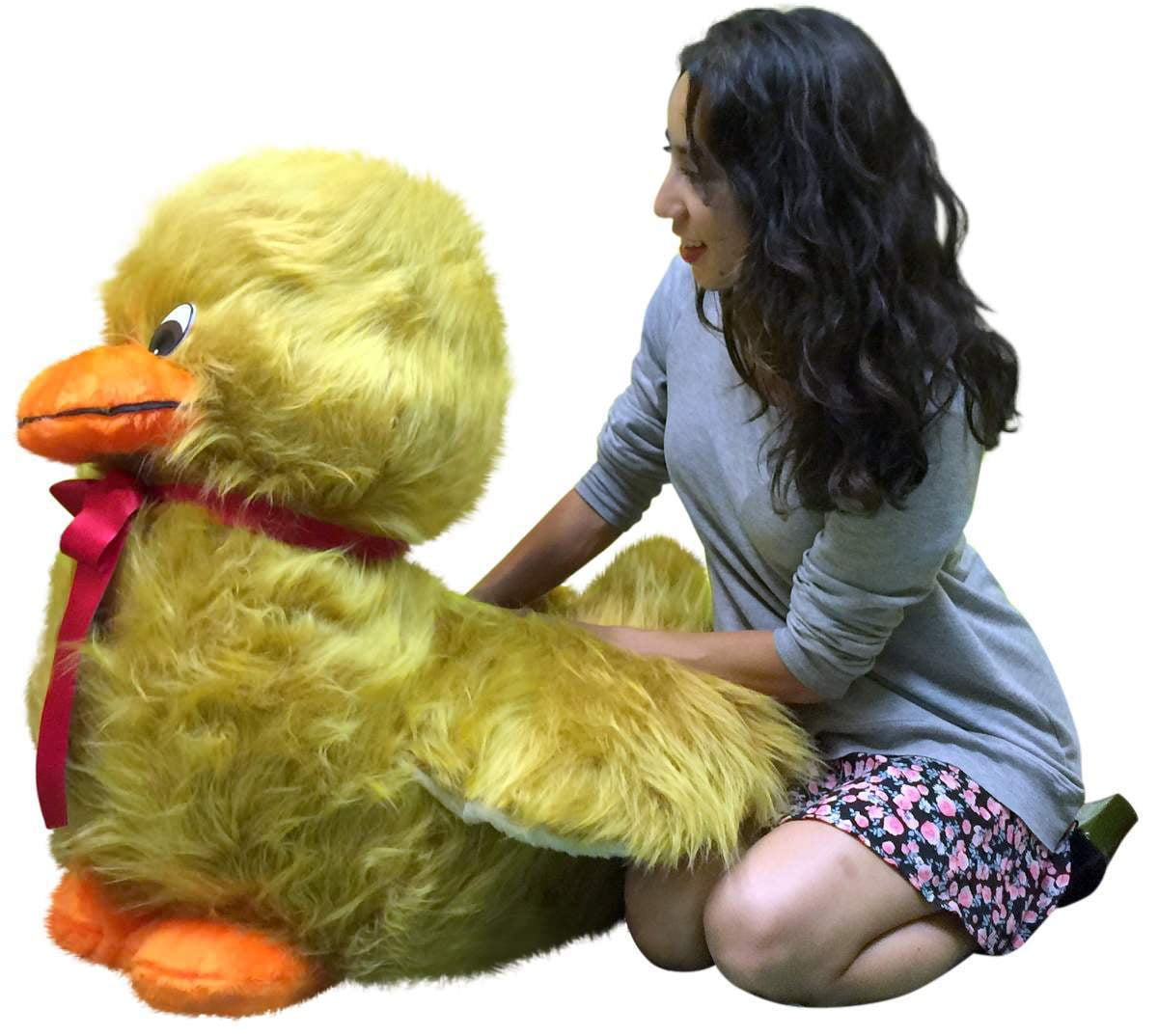 big duck stuffed animal