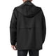 thumbnail image 3 of INSPIRE CHIC Chaqueta de trabajo con capucha forrada de felpa gruesa para hombre, abrigo de invierno negro, 3 of 6