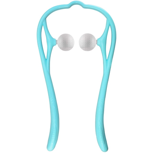 Masajeador de cuello, punto de presión Automanual Shiatsu Trigger Point Masaje de tejido profundo para aliviar el dolor muscular del cuello, uso en el hogar y la oficina Sailing Electrónica