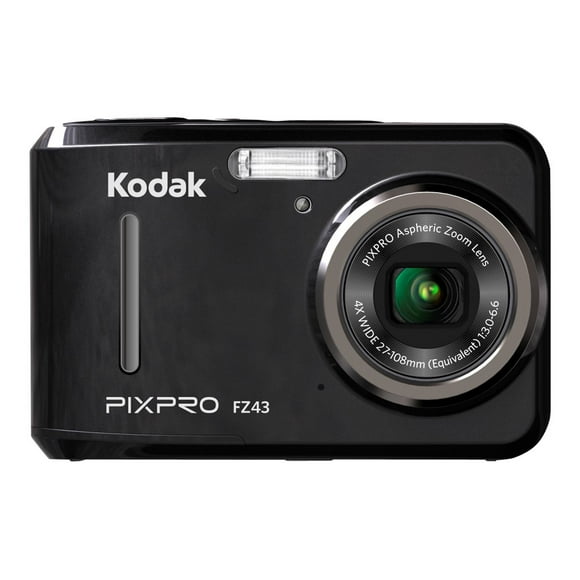Kodak PIXPRO Friendly Zoom FZ43 - Digital camera - compact - 16.15 MP - 720p - 4x optical zoom - black