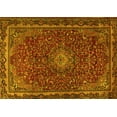 thumbnail image 1 of Ahgly Company Indoor Rectangle Persian Yellow Traditional Area Rugs, 6' x 9', 1 of 4
