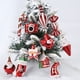 thumbnail image 4 of Inteprter 2 unids/set Mini Adornos de árbol de Navidad excelente decoración de fiesta de Navidad para decoración de árbol de Navidad Kits de decoración para fiestas do, 4 of 6