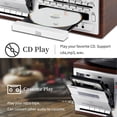 thumbnail image 3 of Tocadiscos MUSITREND T408 9 en 1 Bluetooth Vintage Plateado, 3 of 7