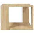 thumbnail image 3 of vidaXL Coffee Table Sonoma Oak 40x40x30 cm Engineered Wood, 3 of 4