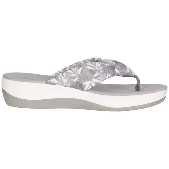 Clarks Arla Glison Grey/White Floral Textile