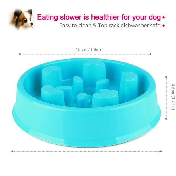 Slow Feeder Dog Bowl, Maze Interactive Dog Puzzle, Fun Feeder Bloat Stop  Slo Bowl Pet Slow Food Bowl Anti-turn Pet Bowl_tmall