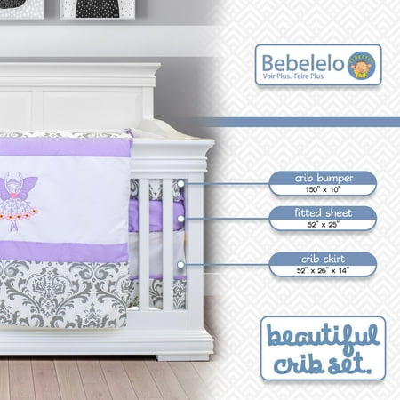 Bebelelo Bedding Set 7 Pieces Princess Fairy Walmart Canada