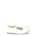 thumbnail image 2 of Wonder Nation Toddler Girls Mary Jane Ballet Flower Shoes, 2 of 5