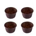 thumbnail image 1 of 100 moldes de papel para muffins, moldes para cupcakes, envoltorios para pasteles, accesorios de cocina para hornear (dorados), 1 of 7