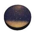 thumbnail image 3 of Balery Gold Black Glittertire Cover Waterproof Dust-Proof, Universal Spare Wheel Tire Cover For Trailer, Rv, Suv Truck And Vehicle Camper Accessories-, 3 of 9