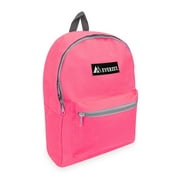 Everest Unisex Basic 15" Backpack, Candy Pink