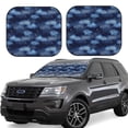 thumbnail image 1 of Fotbe Starry Sky Juego de 2 Piezas de Parasoles para Parabrisas | Bloqueador Solar para Auto | Accesorios Plegables para Protección Solar Interior-Small, 1 of 6