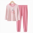 thumbnail image 5 of NOLDARES Toddler Boys Clothes Dinosaur Print 6 12 18 24 Months 3T 4T Outfits Long Sleeve Pullover Jogger Pant 2PC Sets Size:15-16 Y,Pink, 5 of 7