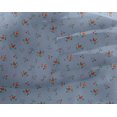thumbnail image 4 of oneOone Georgette Viscose Fabric Leaves & Rose Flower Decor Fabric Printed BTY 42 Inch Wide, 4 of 4