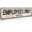 employees only, variant on Employees Only Sign,Ideal Employee,Staff Only Signs for Office, Business, Kitchen, Restroom,Ensures Public Do Not Enter Restricted Areas,Authorized Personnel Only, 4" by 16" Tin Sign