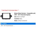 thumbnail image 2 of Blower Motor Resistor - Compatible with 2007 - 2017 Chevy Equinox 2008 2009 2010 2011 2012 2013 2014 2015 2016, 2 of 2