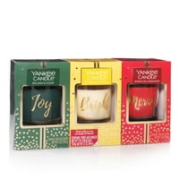 Yankee Candle Holiday Jar Candle 3-Piece Gift Set