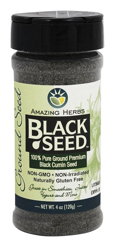 Amazing Herbs Black Seed Black Cumin Seed Oil 90 Softgels Walmart