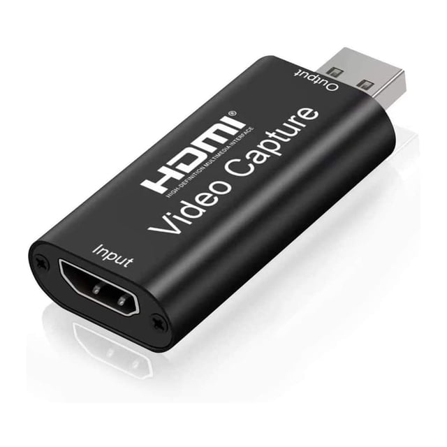 Tarjetas de captura de audio y video, adaptador HDMI a USB de 1080p, tarjeta de captura portátil Plug & Play