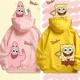 thumbnail image 2 of Suéter de poliéster con dibujos animados de Bob Esponja para otoño e invierno, sudadera con capucha de manga larga fina o polar, 2 of 5
