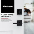 thumbnail image 3 of Kwikset Casey Square Half-Dummy Lever Doorknob Satin Nickel, 3 of 8