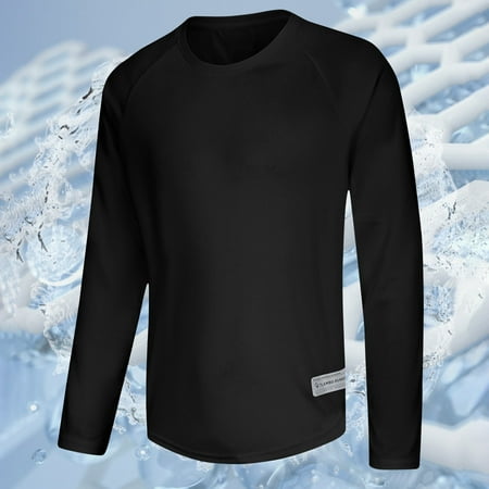 Dihao Thermal Shirts for Men Long Sleeve Thermal Compression Shirts for Men Base Layer Cold Weather
