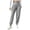 Gray., variant on Women Sweatpants High Waist Joggers,Cuffed Sports Pants Sweatpants Multi Pocket for Fitness and Training Use