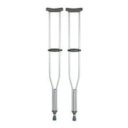 McKesson Tall Adult Underarm Crutches, 5 ft. 10 in. - 6 ft. 6 in.