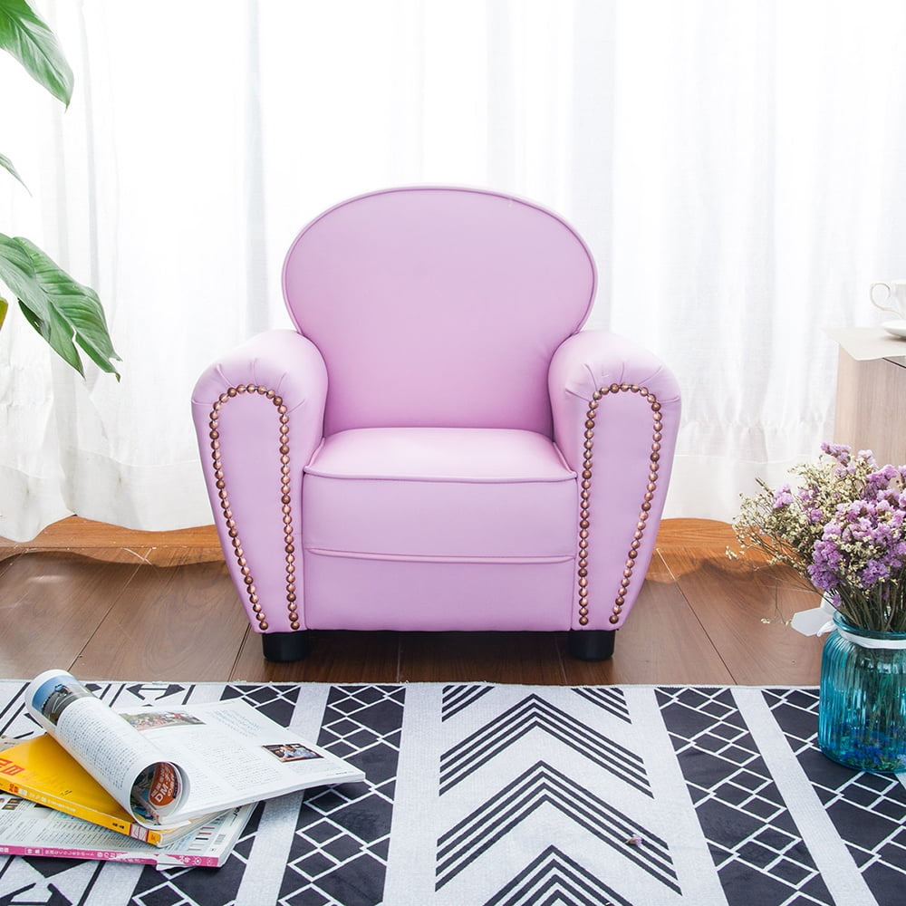 Lowestbest Kids Sofa Armrest Chair, Children Relax Couch, Upholstered