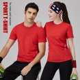 thumbnail image 2 of Sudaderas Mujer Hombres Mujeres Camiseta deportiva Camisetas de manga corta con cuello en O para cor Meterk Sudaderas Mujer, 2 of 7