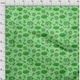 thumbnail image 4 of oneOone Cotton Flex Light Green Fabric Fruits Lemon Dress Material Fabric Print Fabric By The Yard 40 Inch Wide, 4 of 4